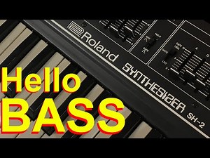 Roland SH-2 - a quick tour