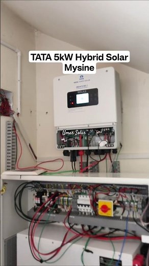 TATA Power Solar MYSINE Hybrid System umar solar Nanded