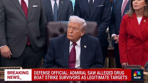 Admiral who ordered alleged drug boat strike briefs lawmakers