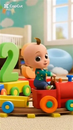 Aqlli Poezd bilan 3 gacha sanaymiz! 👶🚂 #BabySmileTV