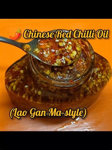 Perfect Chinese Chilli Oil at Home – 2 Minute Recipe #shorts