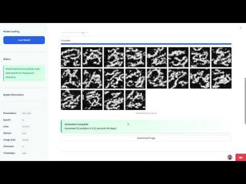 DDPM Image Generation from Scratch | PyTorch + Streamlit Demo
