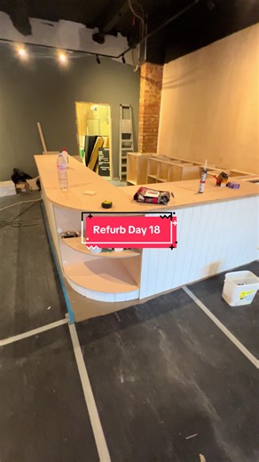 I can’t believe we will be back open in just over a week! Any guesses on how the counter is being finished #biltong #refurb #shoprenovation #southafricanshop #shopmakeover