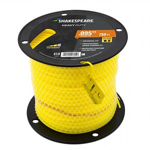 SHAKESPEARE 0.095" x 750' Heavy Duty String Trimmer Line - Yellow, Round-Shaped (1 Count)
