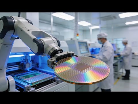 Inside a Modern Memory Chip Factory: From Silicon Dies to RAM Modules (Full Process)