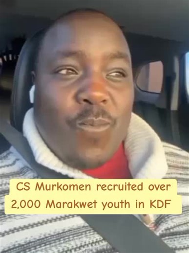 Political Commentary on CS Murkomen's Recruitment of Marakwet Youth