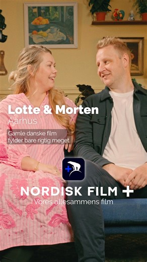 Lotte & Morten streamer både nye og gamle danske film hos Nordisk Film 🍿Og ja - man må gerne snakke under filmen 💙 | Nordisk Film