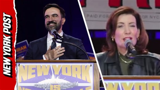 'Tax the Rich!': Kathy Hochul Speech Disrupted by Chants at Mamdani Rally