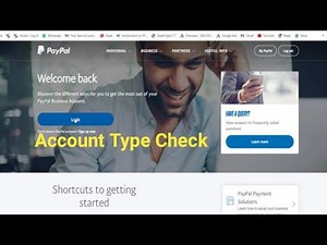 Paypal Account Type Checking || Paypal Account Type Check From Business to Personal || 2021