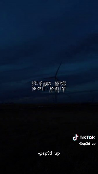 Nightcore Another Love Sped Up Audio