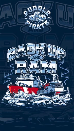 Puddle Pirate® Co. | *New Design Launch Video* Lake Erie: frozen solid. Windchill: stupid. Mission: unchanged. You don’t go around the ice. You go through it.... | Instagram