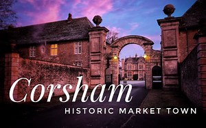 [4K] 英国Corsham，一座历史悠久的小镇漫步 🇬🇧｜日出时分