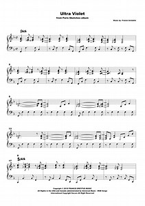 Ultraviolet - Piano Method, Piano Solo - Advanced Digital Sheet Music | Sheet Music Plus