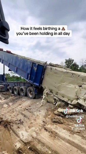 Literally no bigger feeling of relief😅 #poop #mud #truck #ibs #tushy #bidet #tushybidet #hellotushy #bowels #lactoseintolerant #poopoo #bigpoop #sarisfying #fyp #foryoupage #viral #trend #asmr #oddlysatisfying #dumptruck #smm #diy #socialmediamarketing