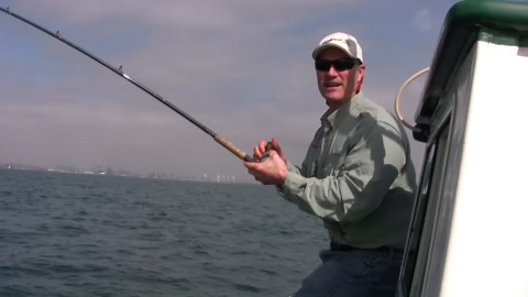 Drifting for California halibut