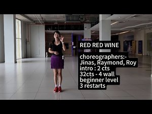 Red Red Wine line dance (Tutorial) 6/6/24