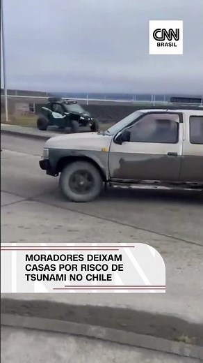 Terremoto no Chile: moradores deixam casas após alerta de tsunami