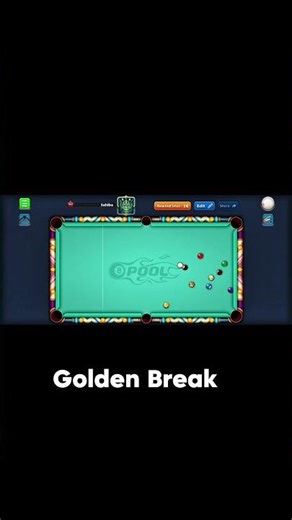8 Ball Pool | Golden Break | Amazing Golden Break | Jamshaidultragamer