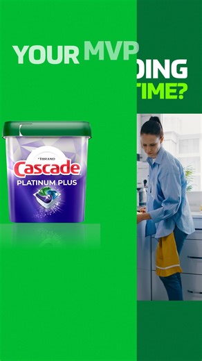 Big game? Cascade Platinum Plus saves you time by tackling tough messes fast so you don’t miss a single play. | Cascade | Facebook
