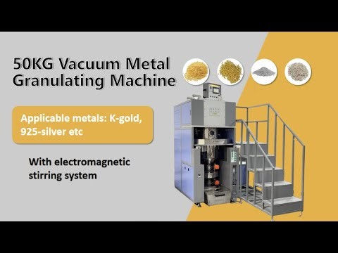 How to Achieve High Purity with the CDOCAST-50kg Vacuum Metal Granulator