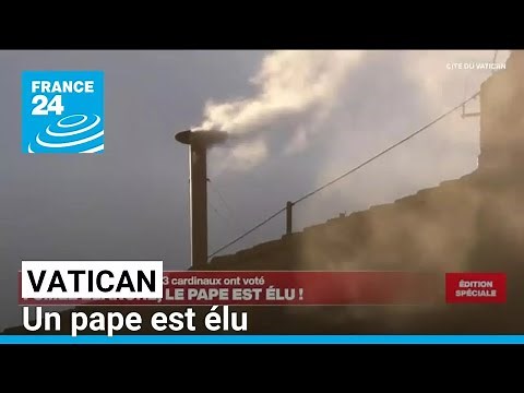 White smoke at the Vatican: the Catholic Church has its new pope • FRANCE 24