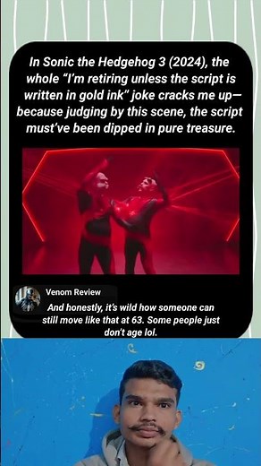 Sonic the Hedgehog 3 (2024) — The “Gold Ink” Script Was Worth It 😂