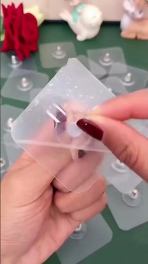 How to hang items without drilling holes ( # 3106 ) ✅ Punch-Free Transparent Sticky Hanger