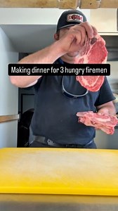 565K views · 77K reactions | Steak and baked potato and green beans is on the menu tonight at the firehouse #fyp #dinner #steak #firefighter #grillagrills #howtobbqright | Nicholas Hammond | Facebook