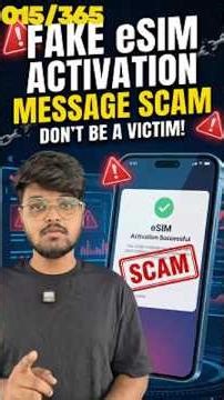 Ee SMS vastunte jagratha! Fake eSIM activation scam tho mee SIM lock ayipovachu!