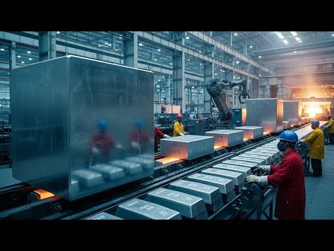 Inside the Titanium Smelting Plant – How Rare Metals Power Billion Dollar Industries From Start to F