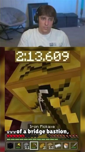 Fastest Minecraft Bedrock speedrun 😱