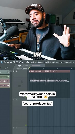 Sauceware Audio on Instagram: "Comment “TUTORIAL” & I’ll send you the link to the full tutorial for making your own producer tag watermark 欄 This gotta be the craziest thing I’ve ever seen done in Fl studio #musicproduction #flstudio #producer #musicproducer #producer"