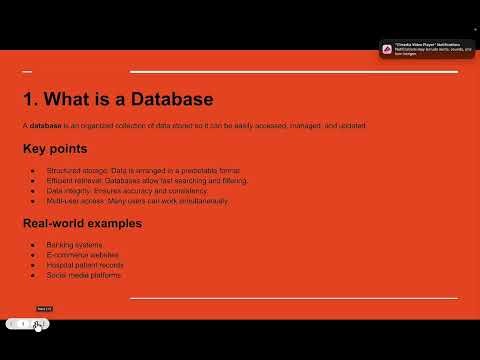SQL Tutorial Series 1 SQL for beginners
