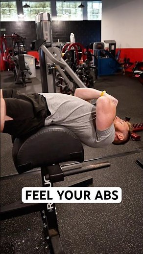 Flip the GHD for abs: full range core work that hits way harder than sit-ups.