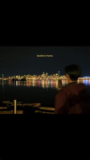 Some nights Seattle just feels unreal.#seattle #seattlewaterfront #fyp #seattletiktok #viral