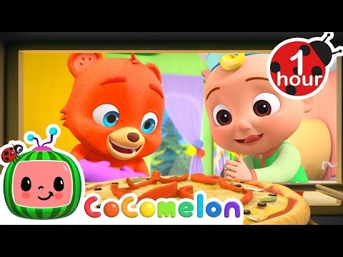 What's Cooking in the Oven? 🍕 CoComelon - Animal Time | Nursery Rhymes for Babies