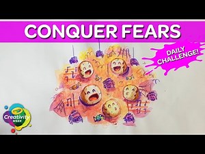 Relax, Breathe And Dare To Dream By Drawing | Crayola Creativity Week | Day 7