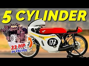 MASTERPIECE‼️ How Honda's 5-Cylinder Tamed the 2-Stroke Beast of '60s Grand Prix