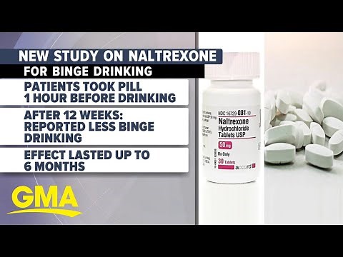 Study suggests naltrexone could help prevent binge drinking