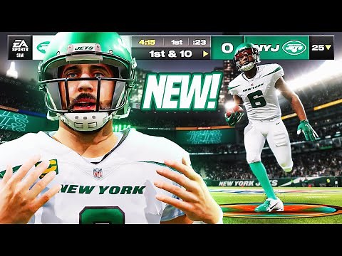The Jets are #1 TEAM In Madden 24, Aaron Rodgers is BROKEN..