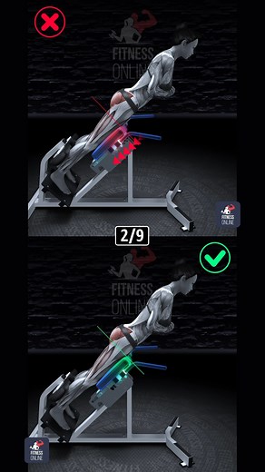 WORKOUTS FOR HOME AND GYM | Glutes hyperextension This version of the hyperextension (extension of the body) provides a complete workout for the gluteal muscles: the... | Instagram