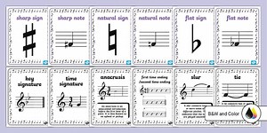 Musical Terms Posters