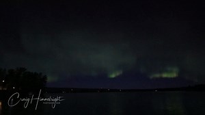 ✨💫 This is a REAL TIME video of what went down last night. This isn't a "Time-Lapse", but actual footage!! Watch how the Northern Lights are creeping and dancing across the sky!! 💖 | Craig Himmelright