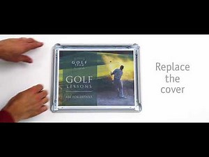 How to use a Snap Frame poster frame
