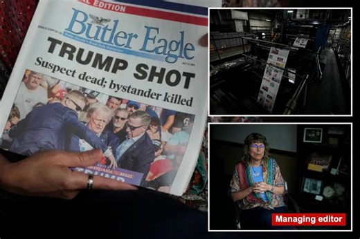 How Butler’s local newspaper worked through the ‘traumatic’ Trump rally shooting: ‘We have some healing to do’