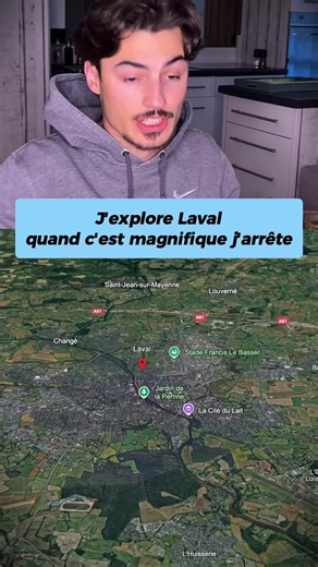 Quelqu’un vient de Laval ? 🤔 #laval #france #explore #geographie