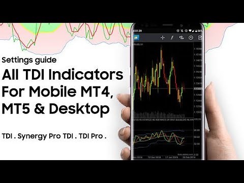 How to set a TDI indicator on mobile phone (MT4 and MT5)