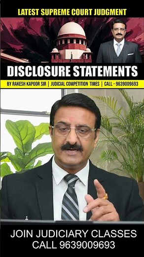 Evidentiary Value of Joint Disclosure Statement | Section 27 Evidence Act Explained