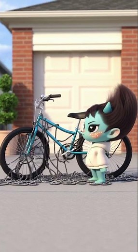 Alien Learns to Ride a Bicycle