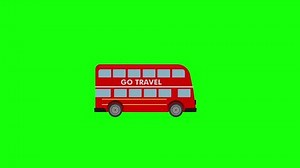 Double Decker Bus Moving 2d Animation Stock Footage Video (100% Royalty-free) 1107714117 | Shutterstock